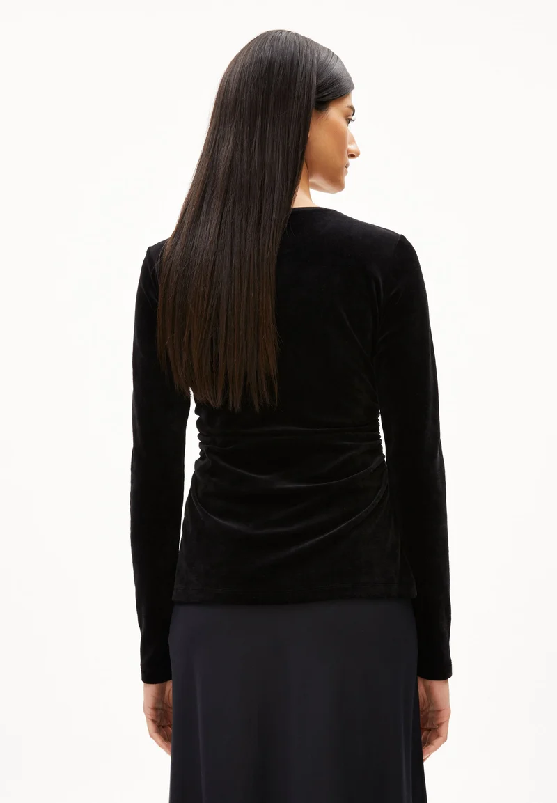 ADAAJA LORA VELVET | black