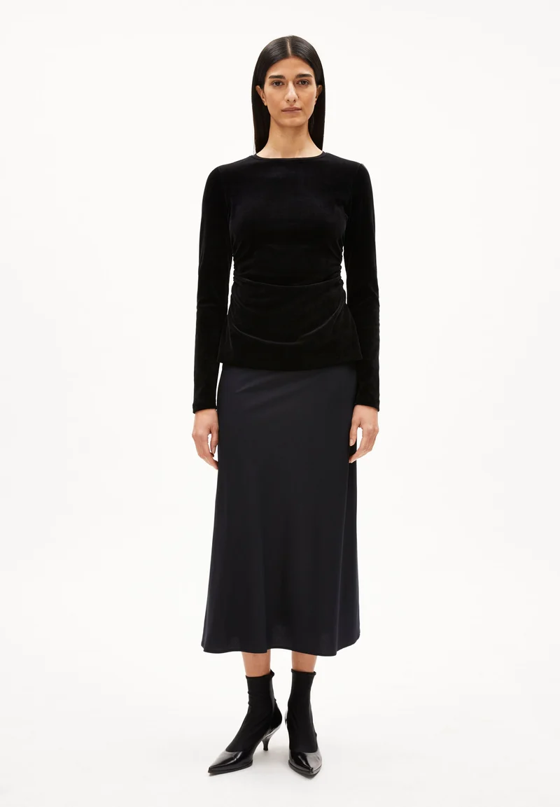 ADAAJA LORA VELVET | black