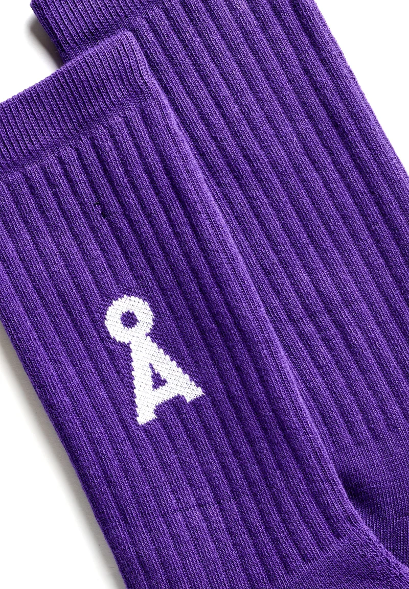 SAAMUS BOLD SOCKEN | indigo lilac