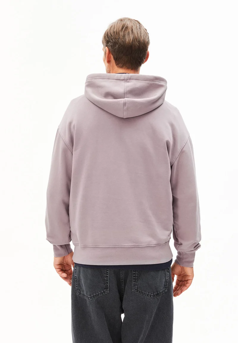 ICONIC Å KIRAAN GMT DYE SWEATHOODIE | light grape washed