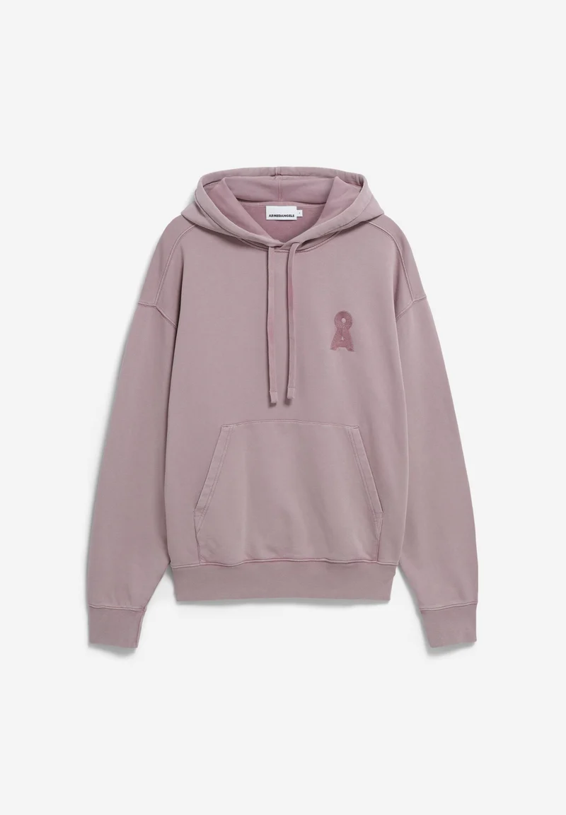 ICONIC Å KIRAAN GMT DYE SWEATHOODIE | light grape washed