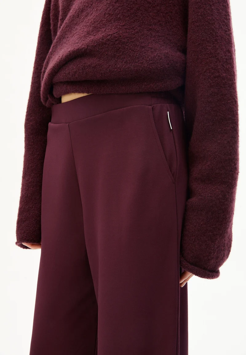 HIMAARI JERSEYHOSE | dark cranberry