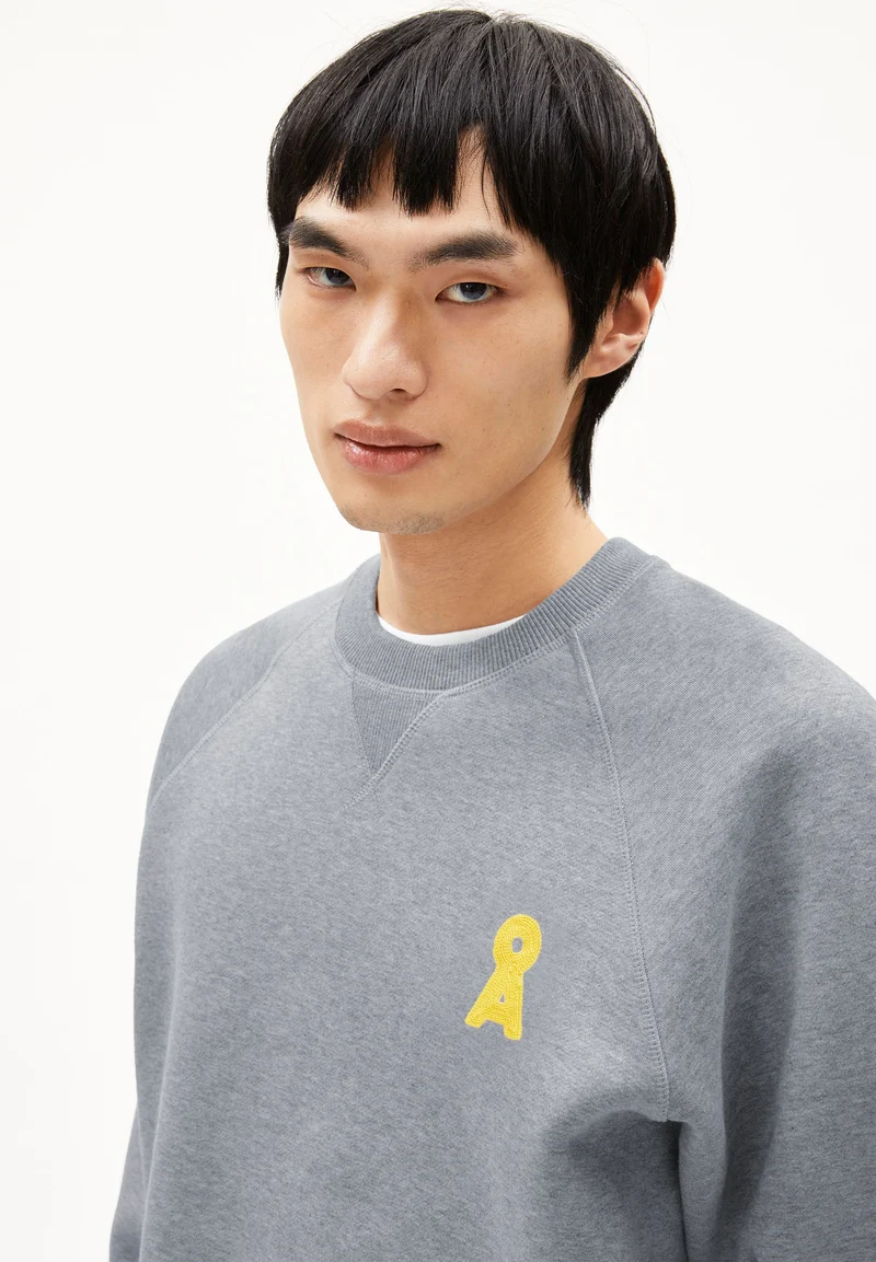 ICONIC Å MEL SWEATSHIRT | silver melange