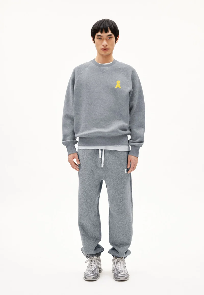 ICONIC Å MEL SWEATSHIRT | silver melange