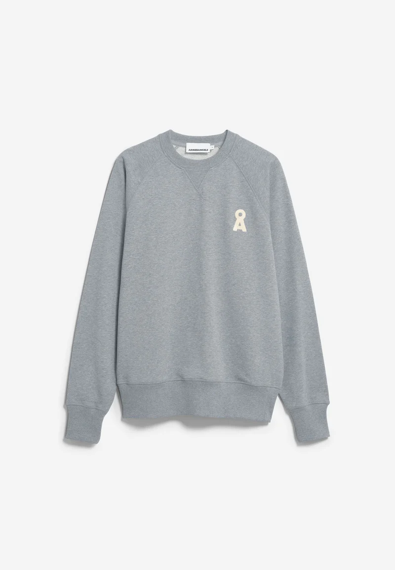 ICONIC Å MEL SWEATSHIRT | silver melange