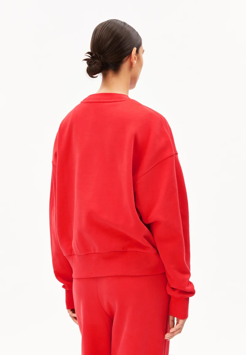 ICONIC Å ALIZAA SWEATSHIRT | mars red