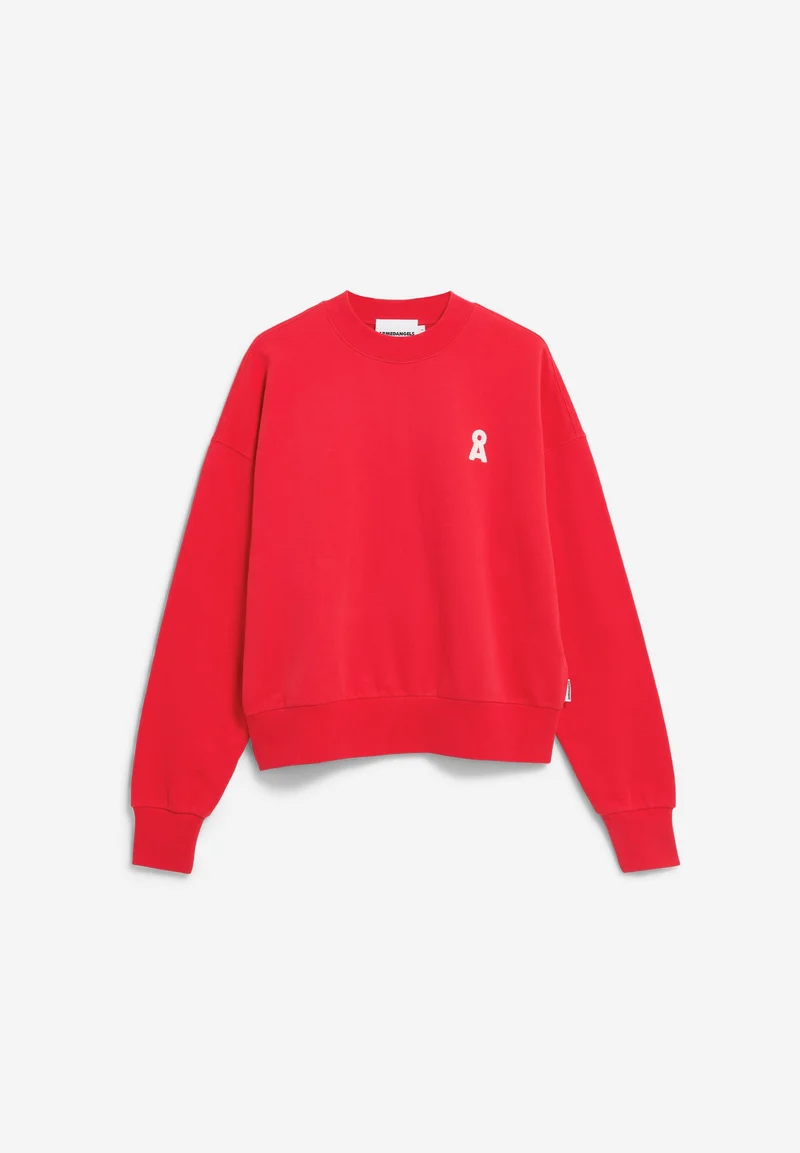 ICONIC Å ALIZAA SWEATSHIRT | mars red