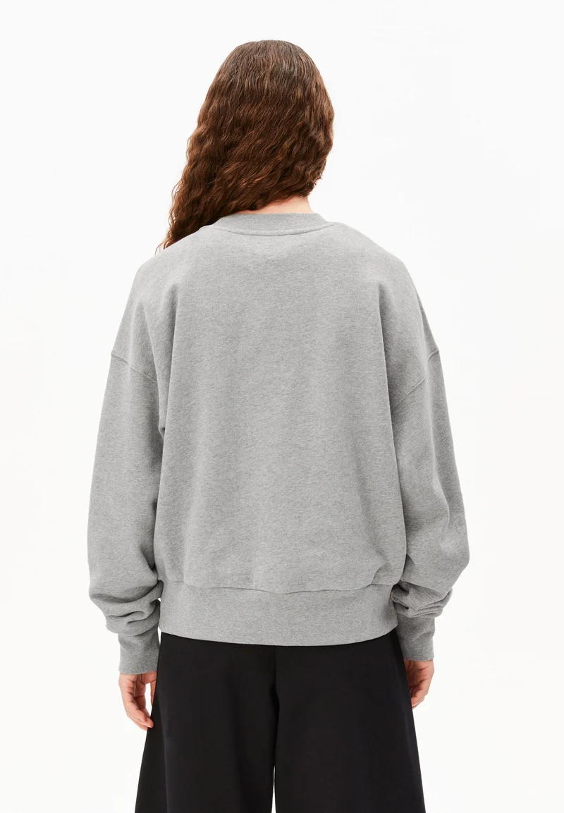 ICONIC Å ALIZAA SWEATSHIRT | silver melange