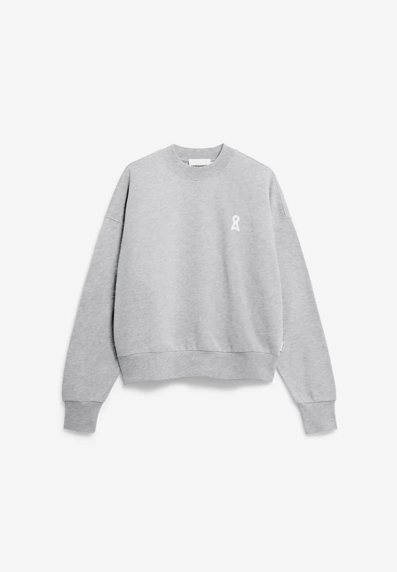 ICONIC Å ALIZAA SWEATSHIRT | silver melange
