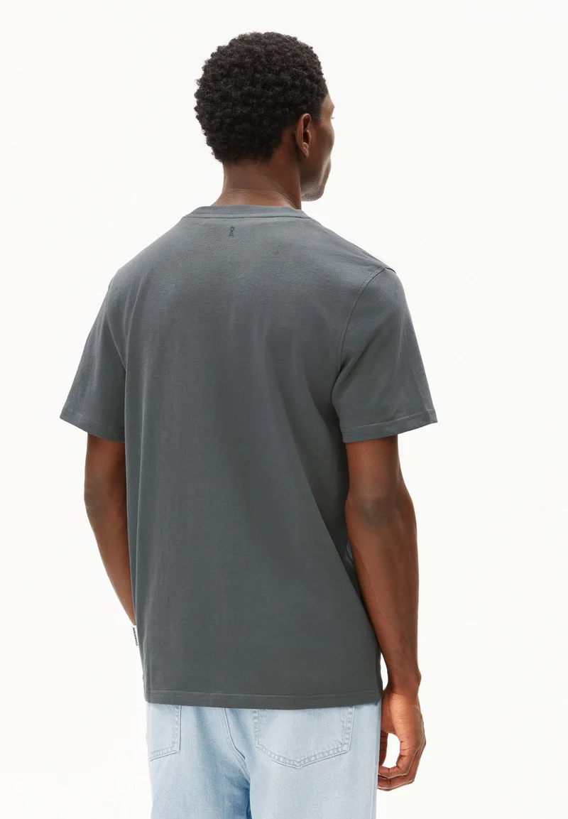 MAARKOS MID WEIGHT T-SHIRT | space steel