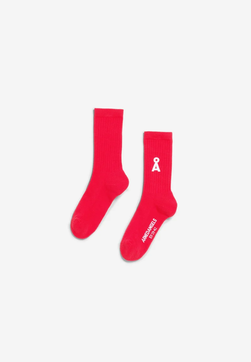 SAAMUS BOLD SOCKEN | mars red
