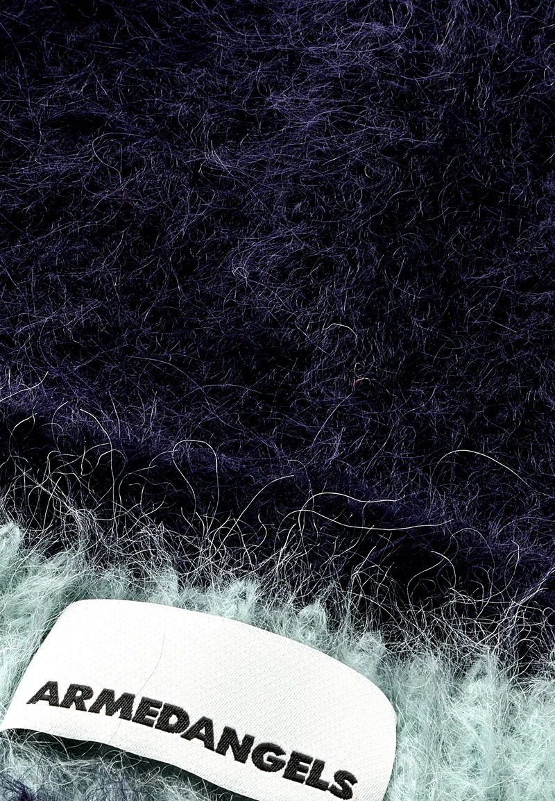JUPILAA STRIPED UN-WASTED MÜTZE | night sky - polar green