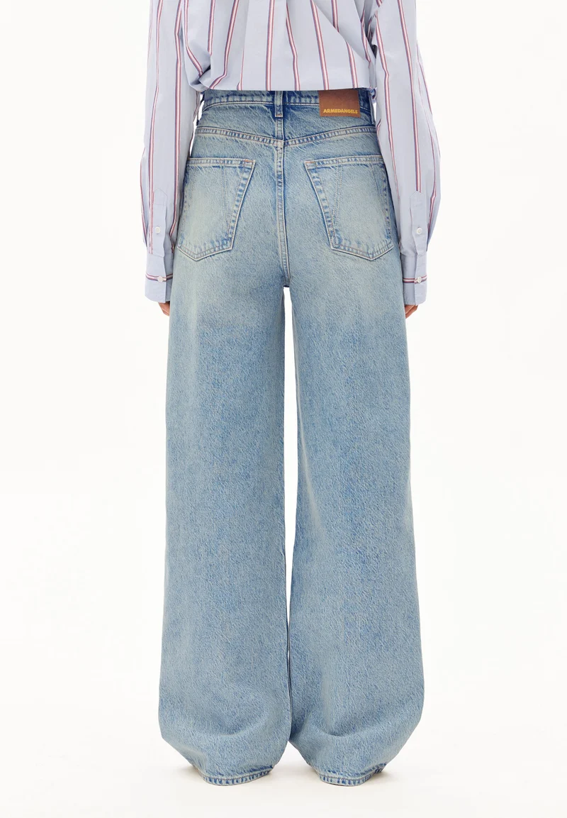 ENIJAA HIGH WAIST WIDE JEANS | airy
