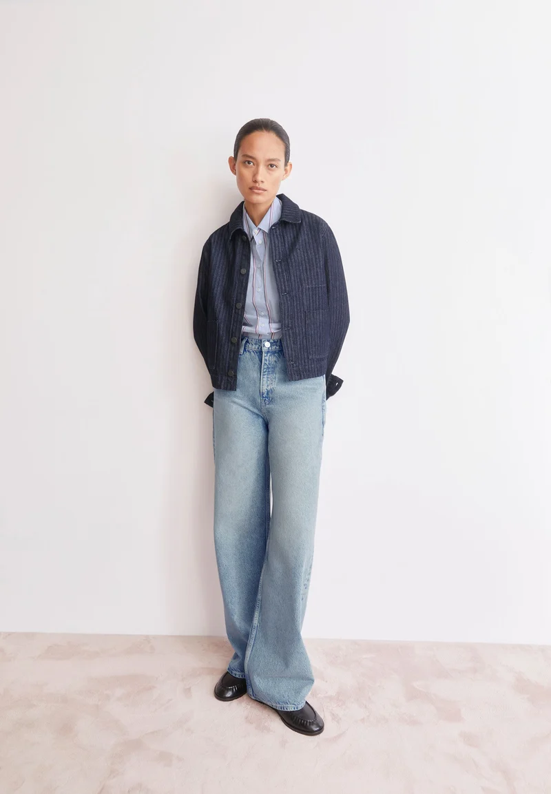 ENIJAA HIGH WAIST WIDE JEANS | airy