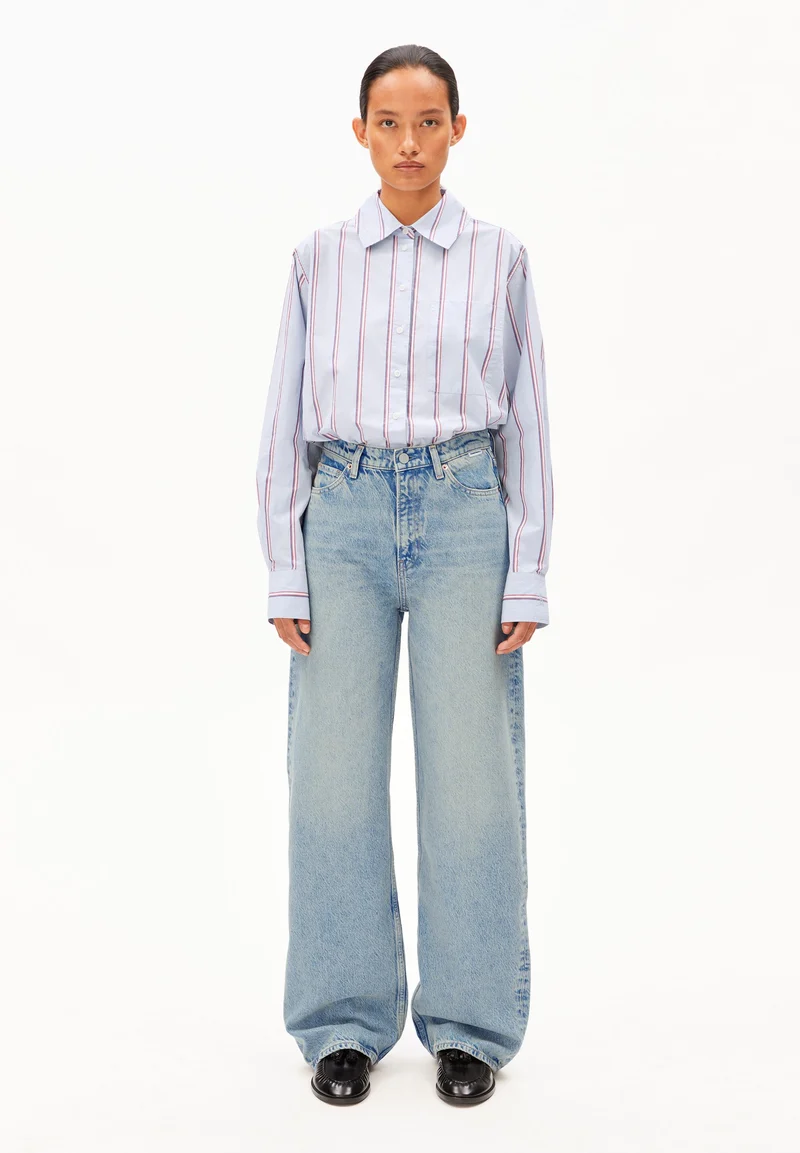 ENIJAA HIGH WAIST WIDE JEANS | airy