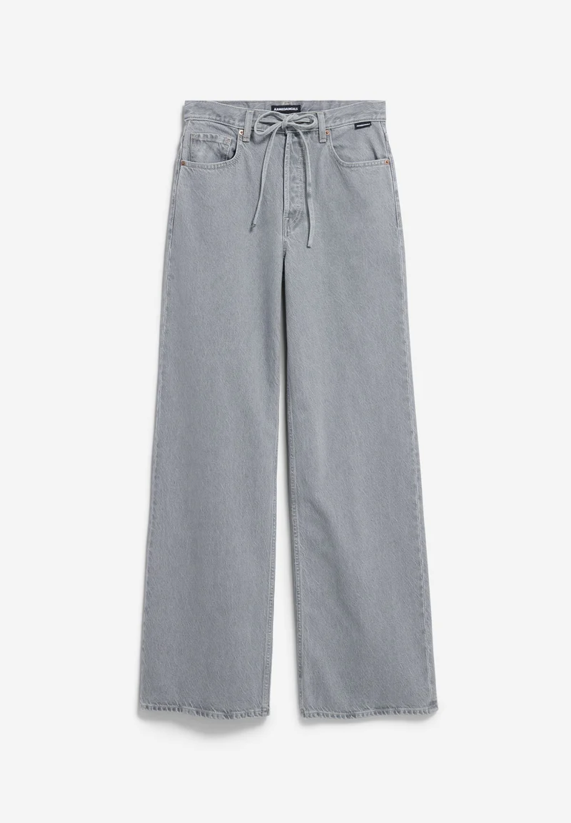 ASTRAEAAS MID WAIST WIDE JEANS | loa