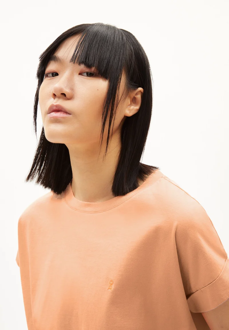 IDAARA T-SHIRT | warm peach