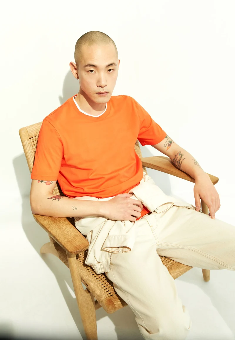 JAAMES T-SHIRT | sunset orange