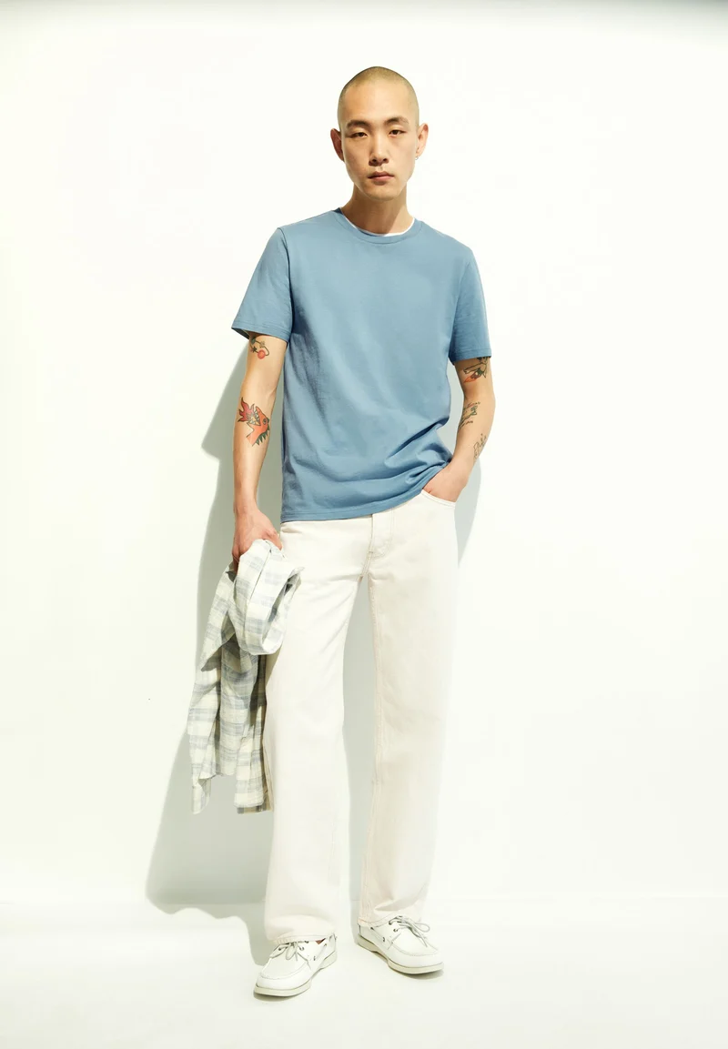 JAAMES T-SHIRT | pigment blue
