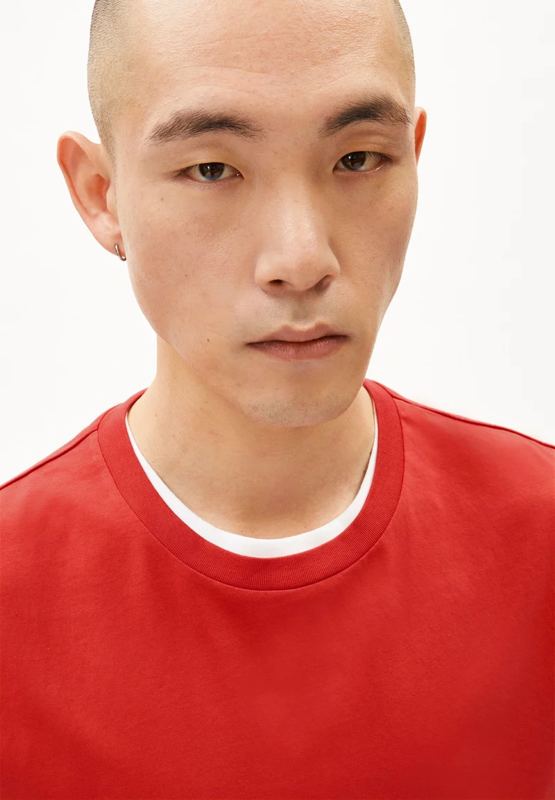 JAAMES T-SHIRT | coral blush