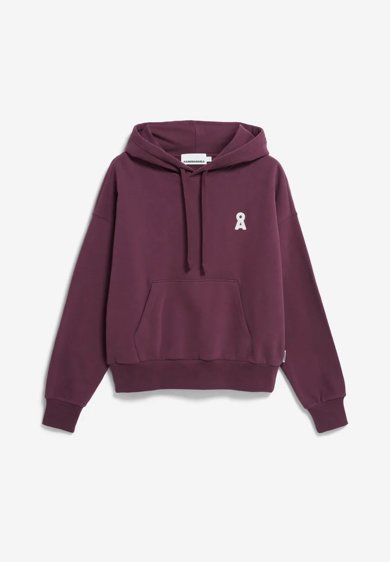 ICONIC Å FRANCISARAA HOODIE | dark cranberry