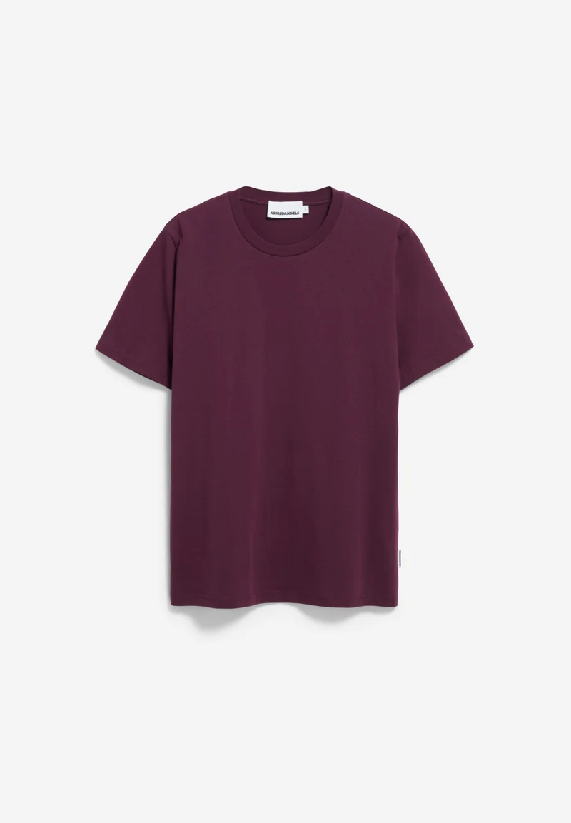 JAAMES T-SHIRT | dark cranberry