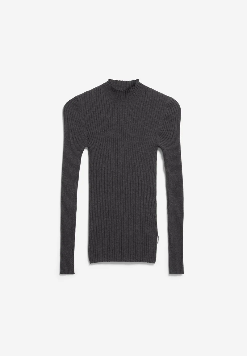 ALAANIA STRICKPULLOVER | steel melange