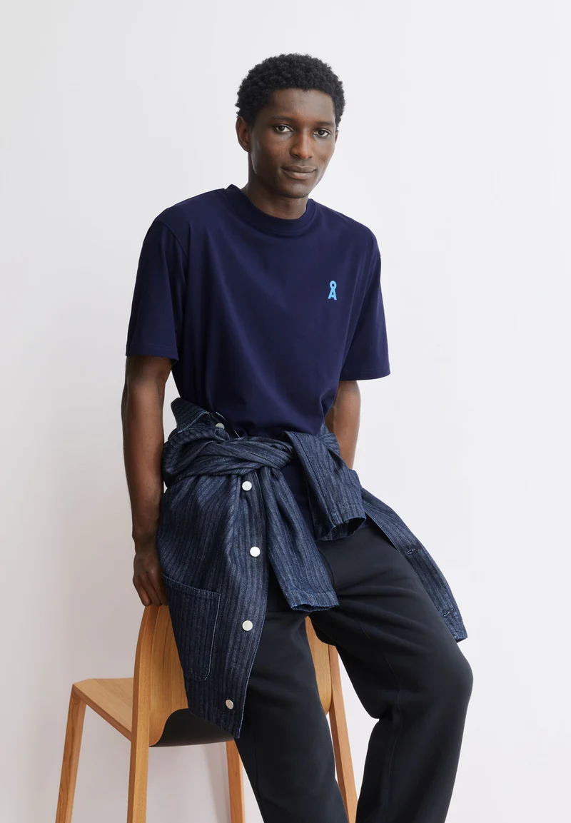 MAARKOS DETOX T-SHIRT | tinted navy