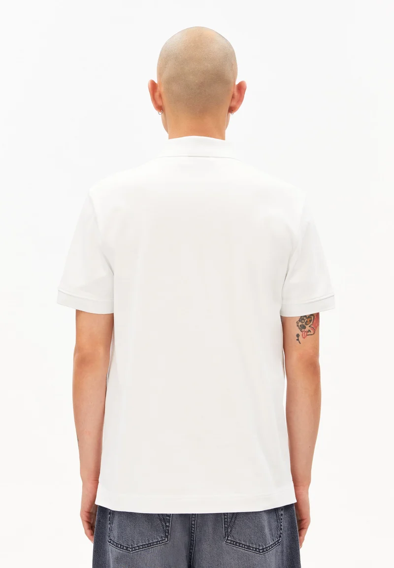 MAARIO POLOSHIRT | white