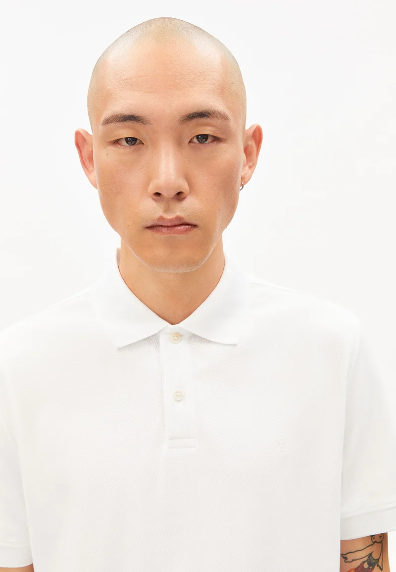 MAARIO POLOSHIRT | white