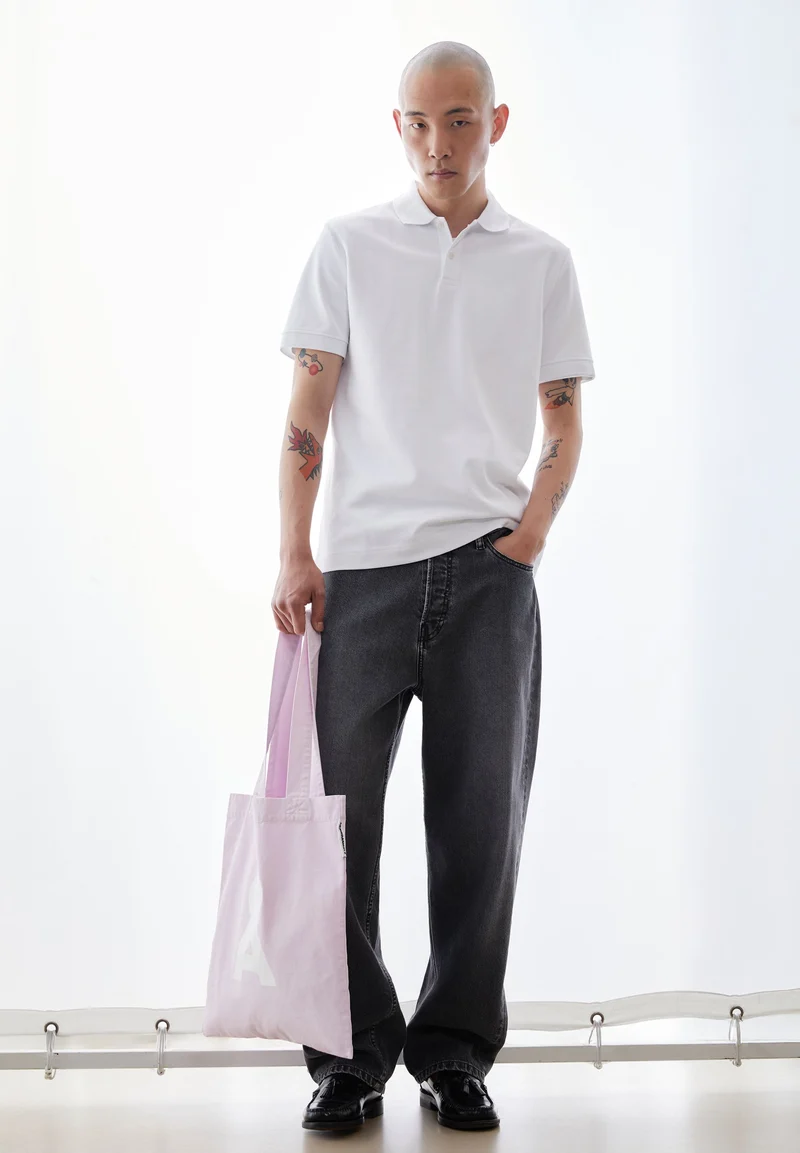 MAARIO POLOSHIRT | white
