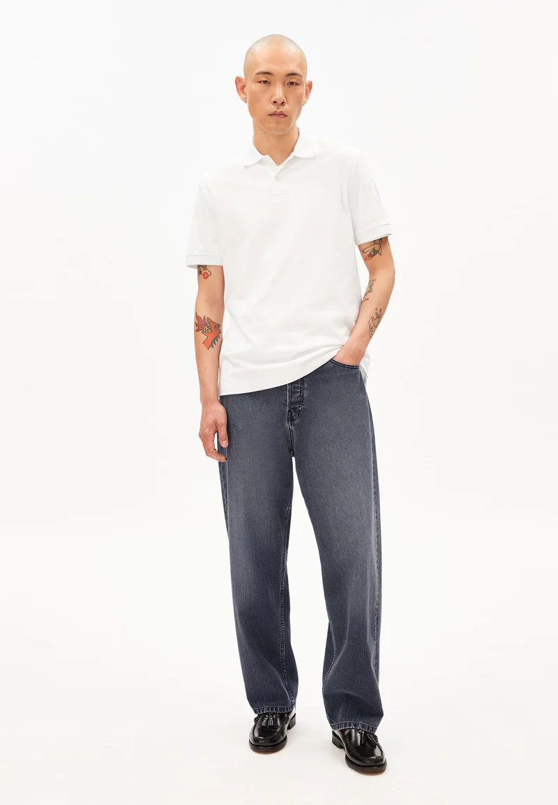 MAARIO POLOSHIRT | white