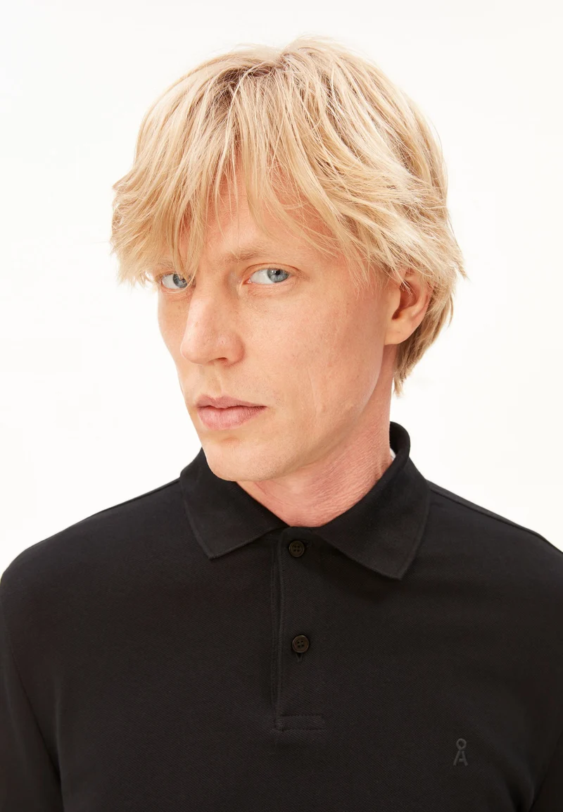 MAARIO POLOSHIRT | black