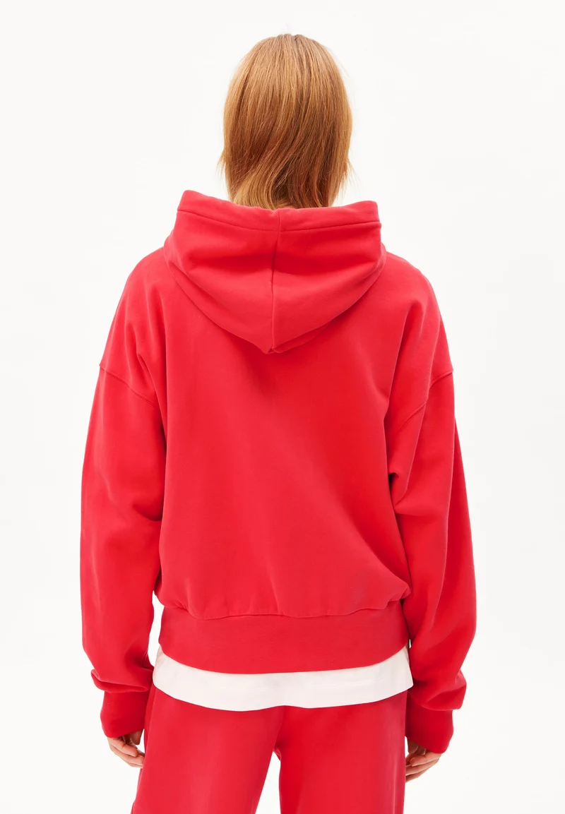 ICONIC Å RIXAMAA SWEATJACKE | mars red