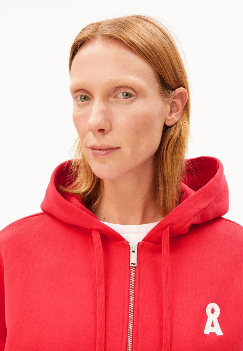 ICONIC Å RIXAMAA SWEATJACKE | mars red