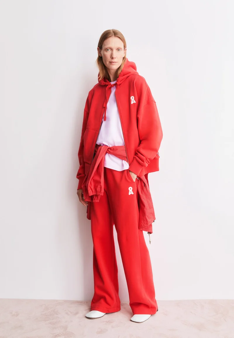 ICONIC Å RIXAMAA SWEATJACKE | mars red