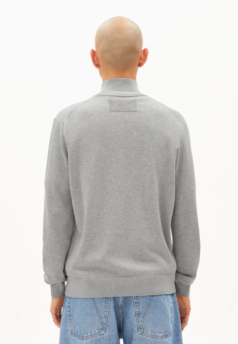 FAABES STRICKPULLOVER | silver melange