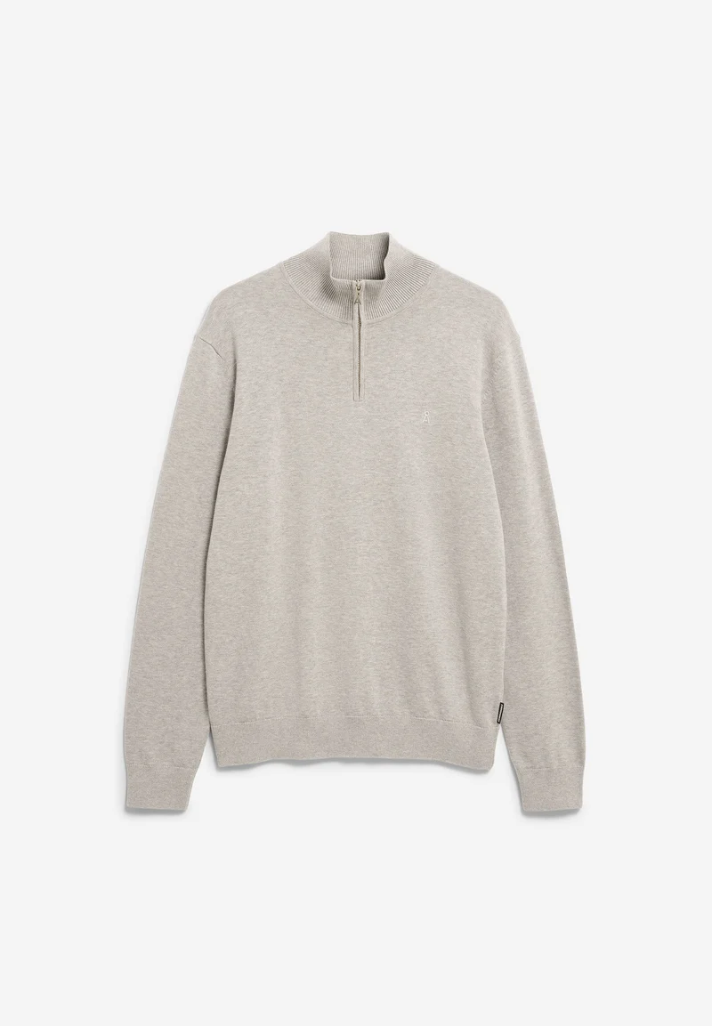 FAABES STRICKPULLOVER | silver melange