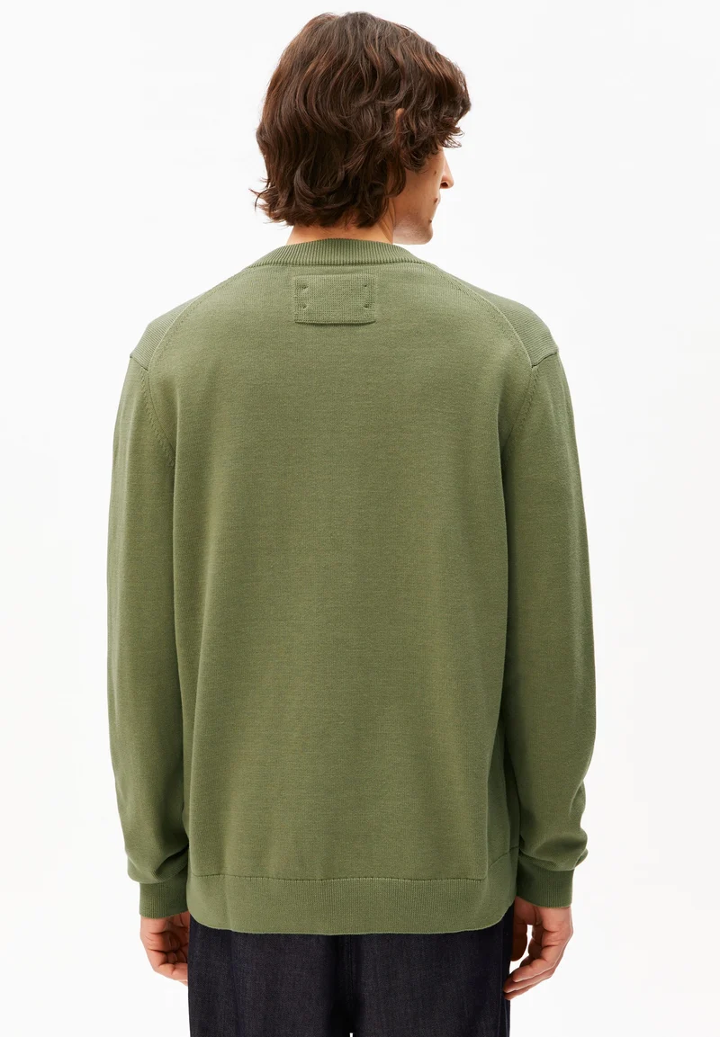 AGAAMON STRICKJACKE | fatigue green