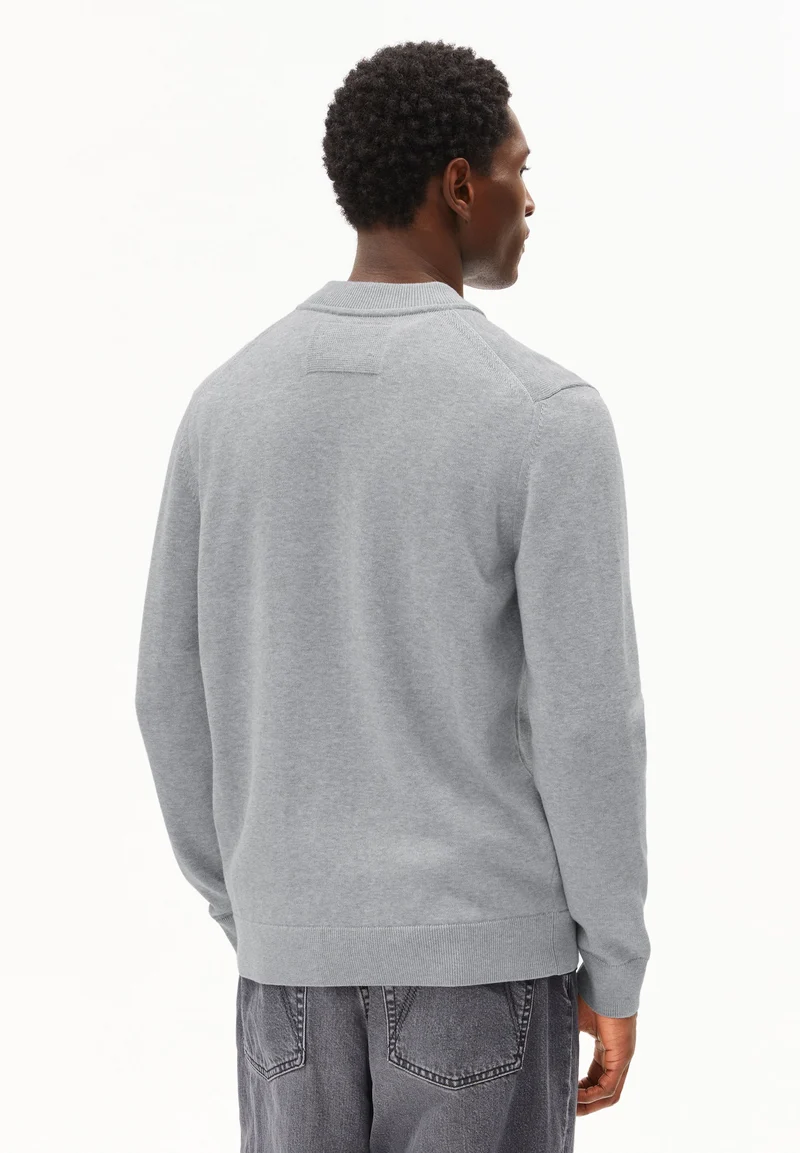 AGAAMON STRICKJACKE | silver melange