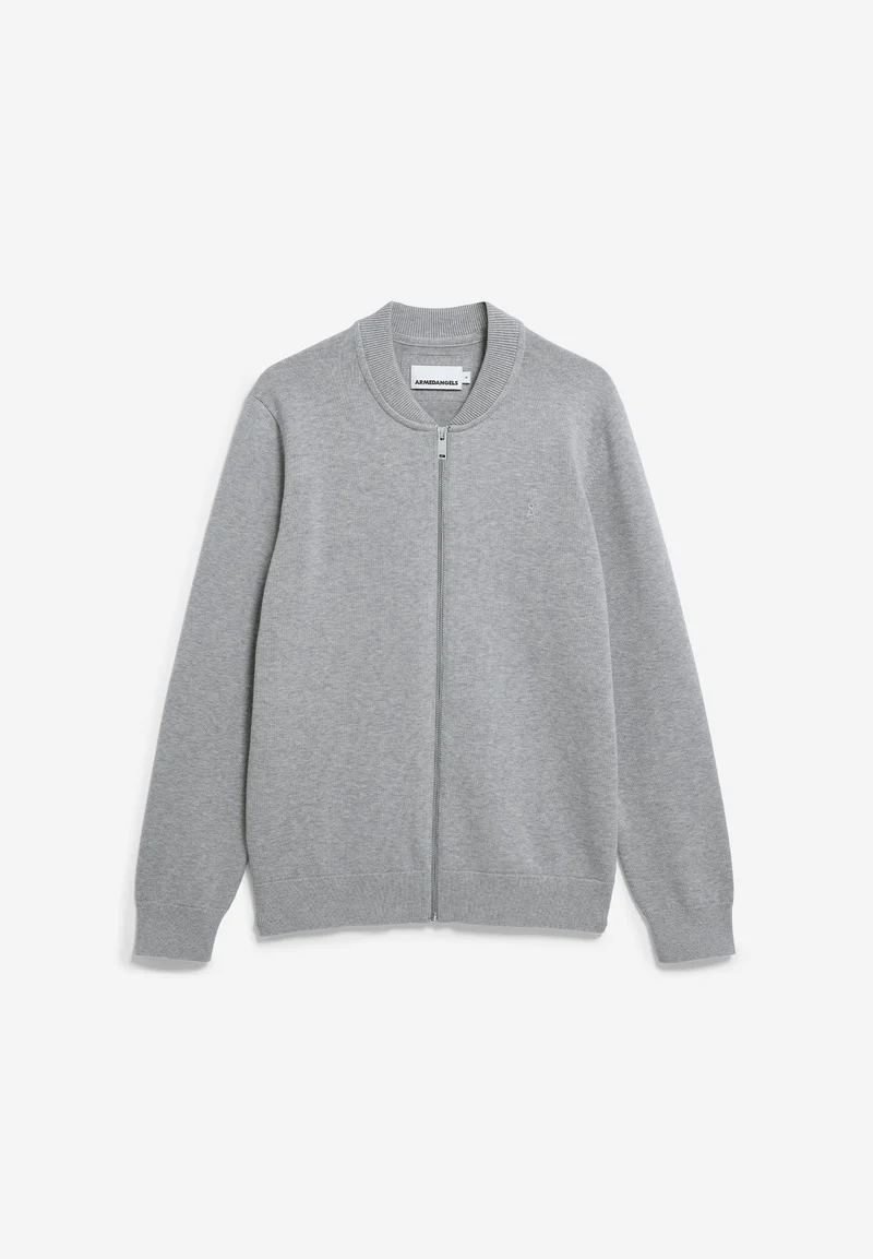 AGAAMON STRICKJACKE | silver melange