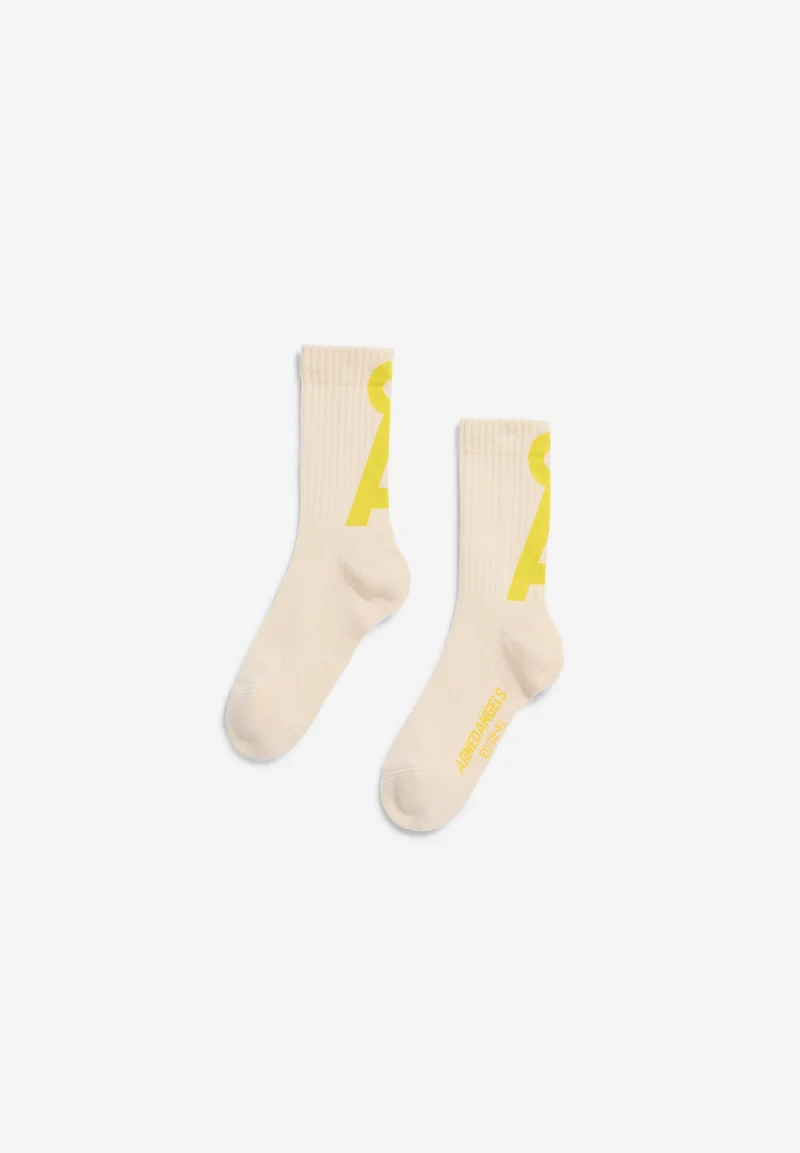 SAAMUS SHORT SOCKEN | pure-armedangels yellow