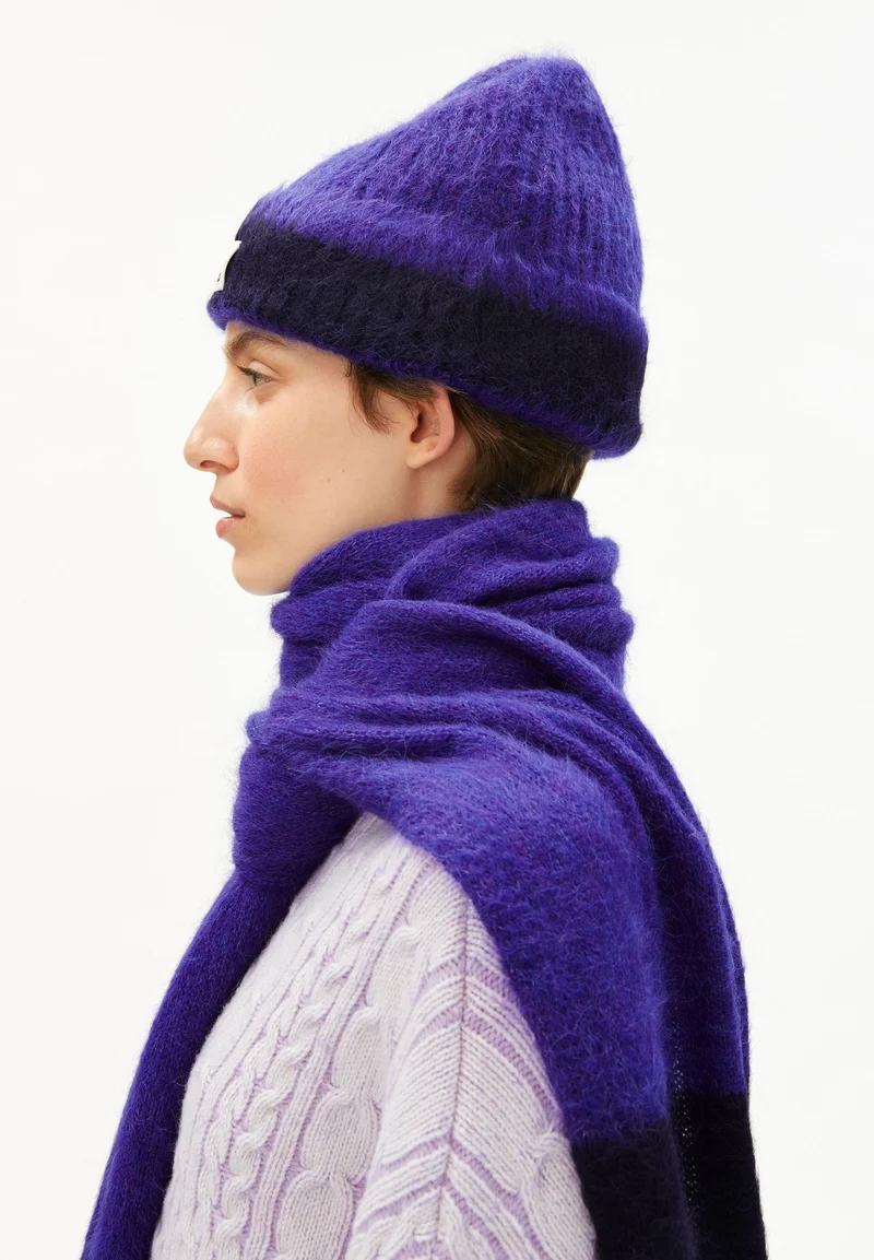 SAABE STRIPED UN-WASTED | indigo lilac-night sky