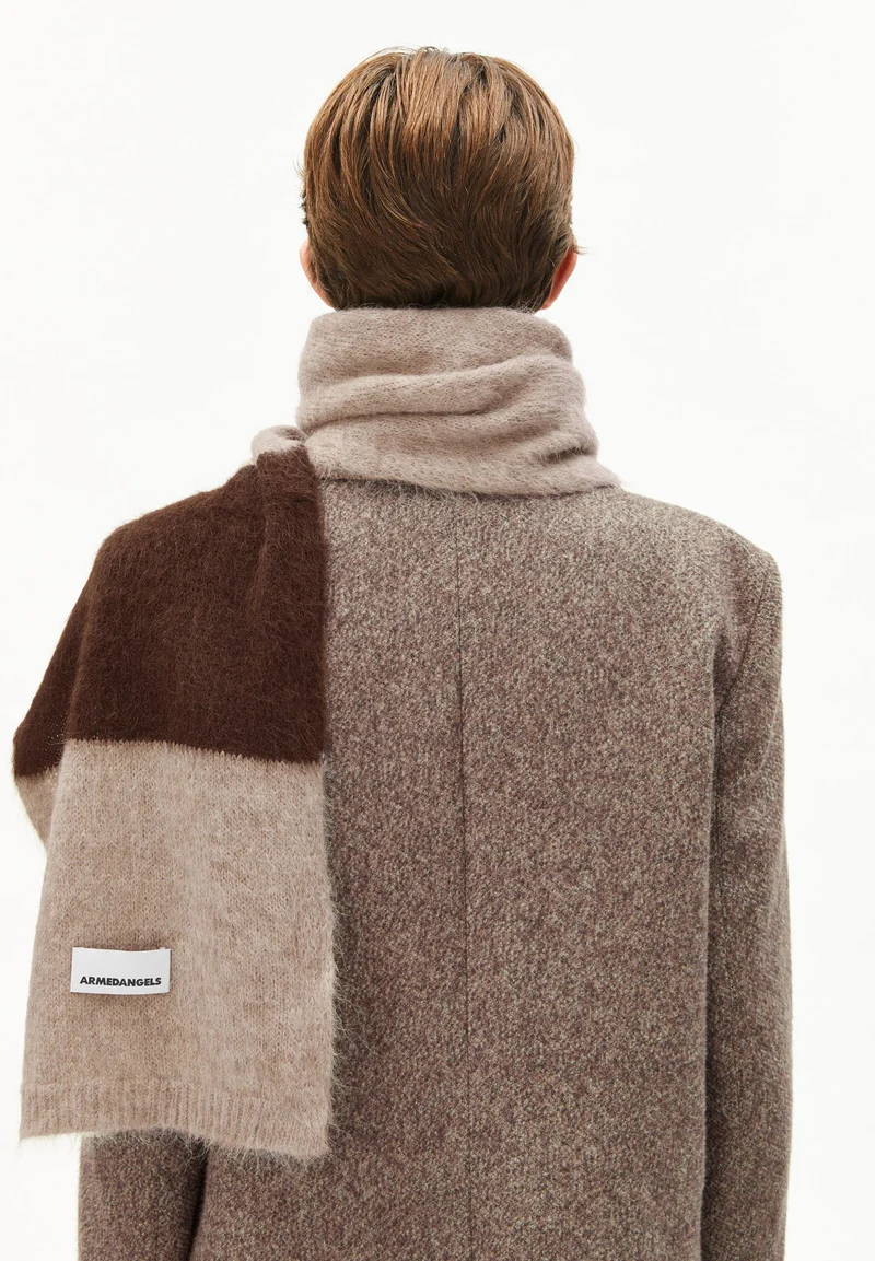 SAABE STRIPED UN-WASTED | light caramel melange