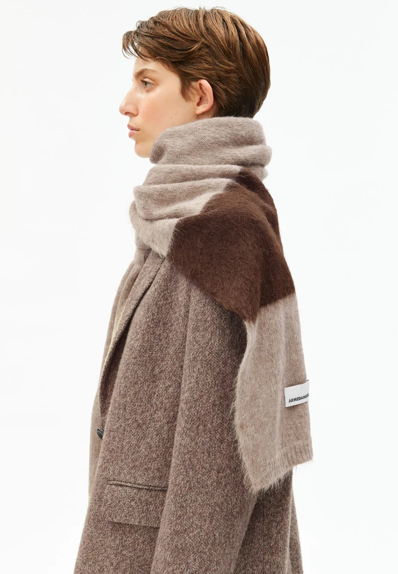 SAABE STRIPED UN-WASTED | light caramel melange