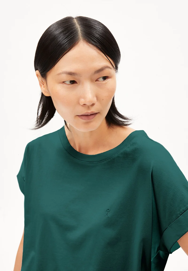 IDAARA T-SHIRT | teal stone