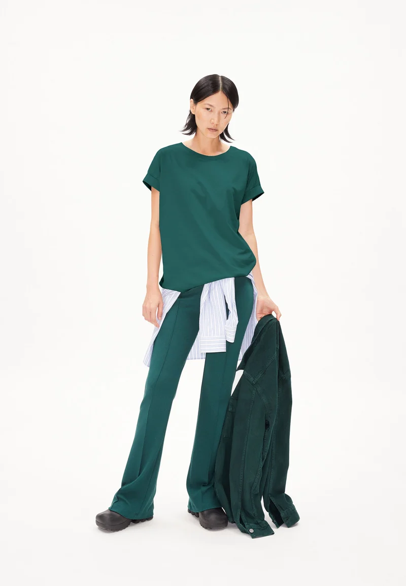 IDAARA T-SHIRT | teal stone