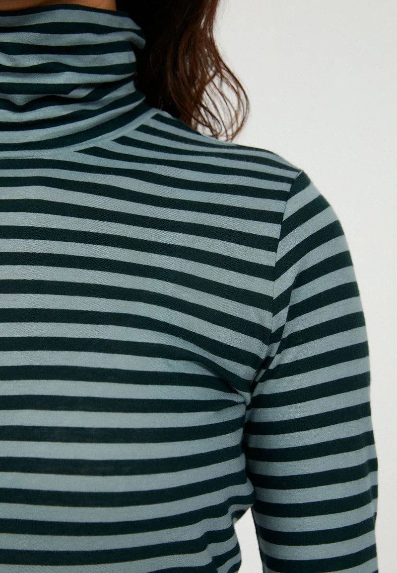MALENAA STRIPES | deep lake-soft moss