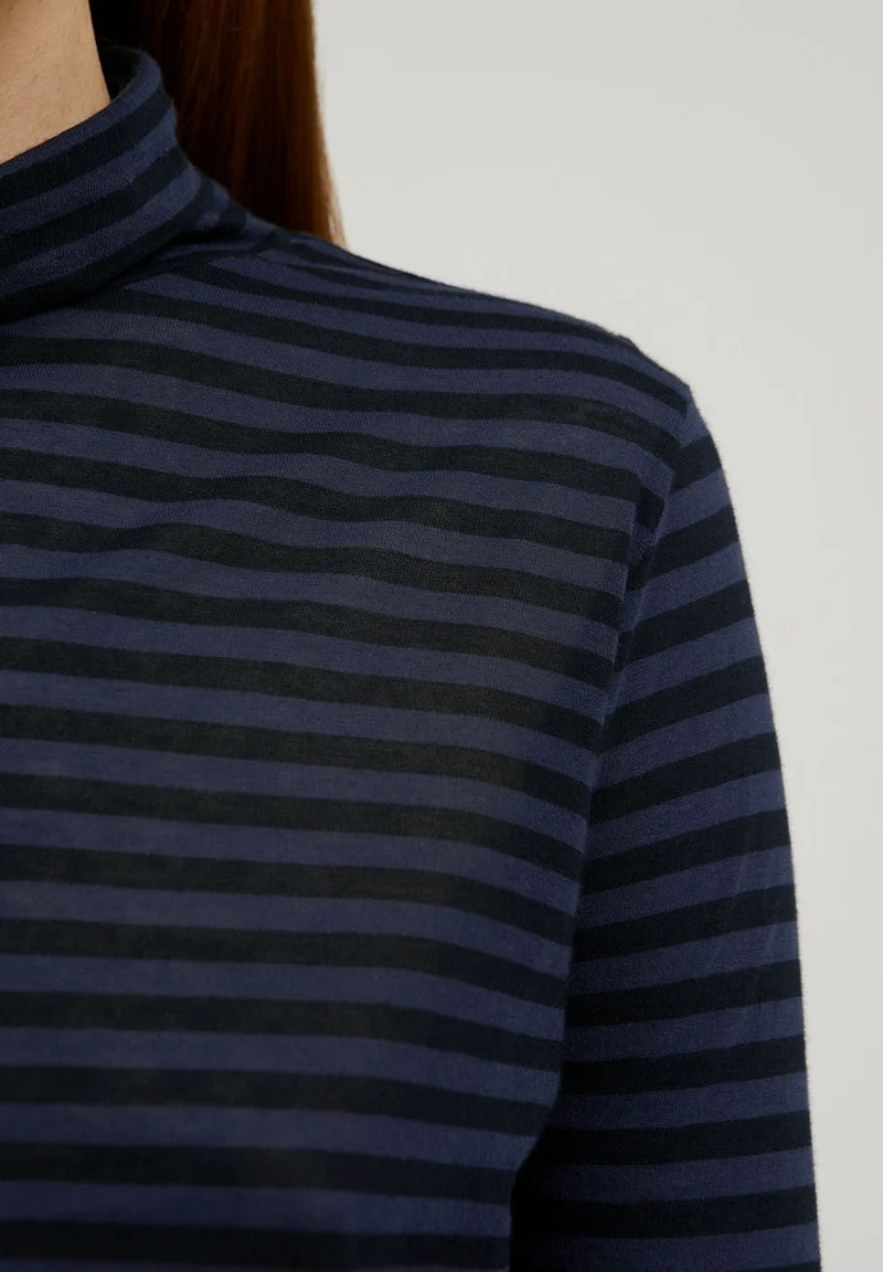 MALENAA STRIPES | night sky-black
