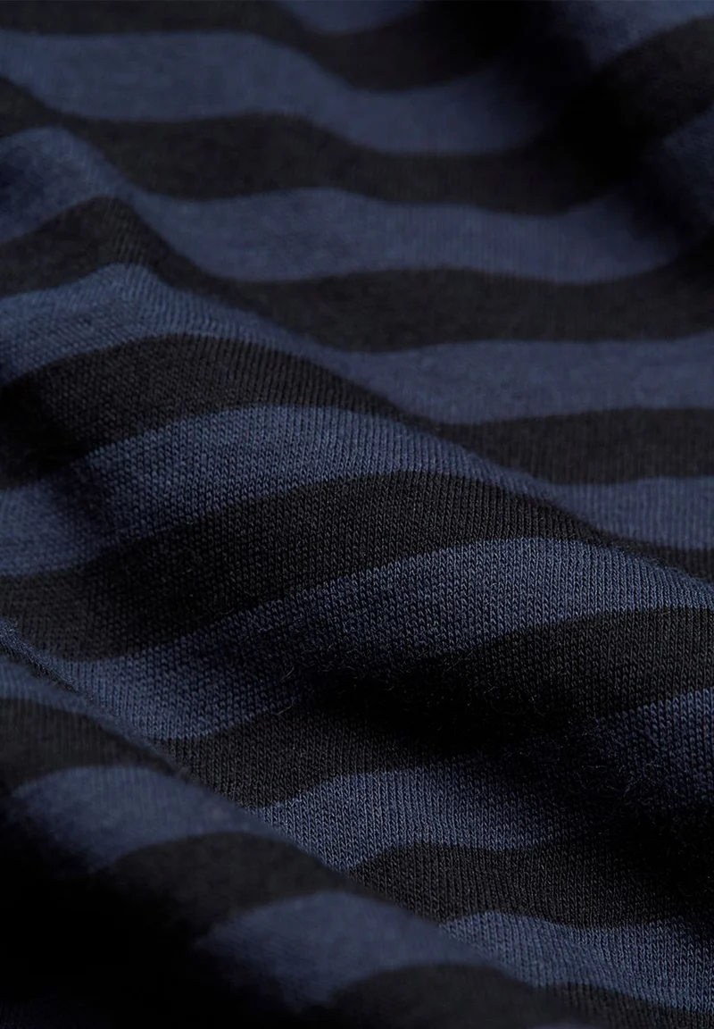 MALENAA STRIPES | night sky-black